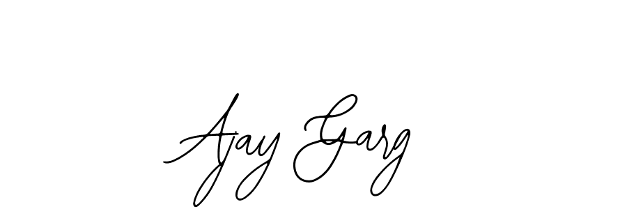 Use a signature maker to create a handwritten signature online. With this signature software, you can design (Bearetta-2O07w) your own signature for name Ajay Garg. Ajay Garg signature style 12 images and pictures png