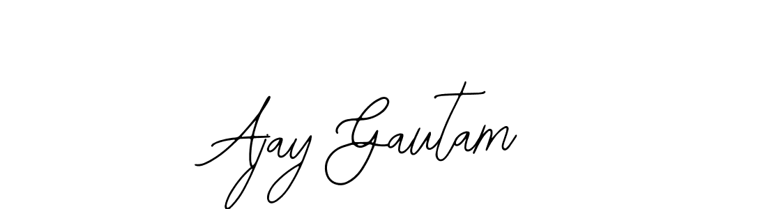 This is the best signature style for the Ajay Gautam name. Also you like these signature font (Bearetta-2O07w). Mix name signature. Ajay Gautam signature style 12 images and pictures png