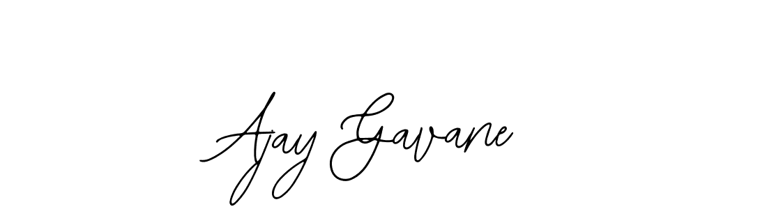 How to make Ajay Gavane name signature. Use Bearetta-2O07w style for creating short signs online. This is the latest handwritten sign. Ajay Gavane signature style 12 images and pictures png