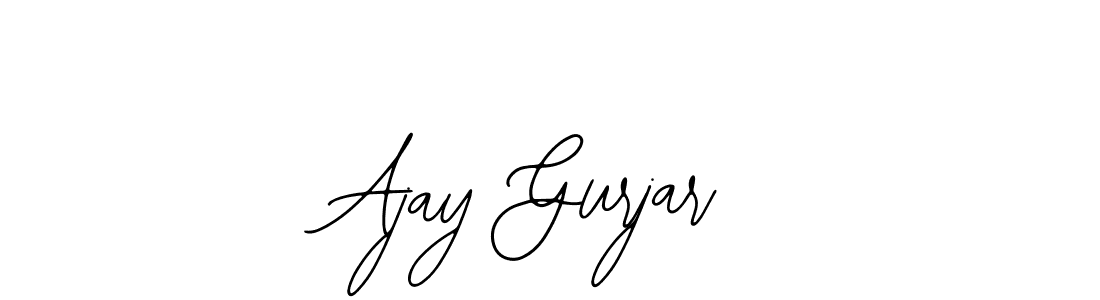 Use a signature maker to create a handwritten signature online. With this signature software, you can design (Bearetta-2O07w) your own signature for name Ajay Gurjar. Ajay Gurjar signature style 12 images and pictures png