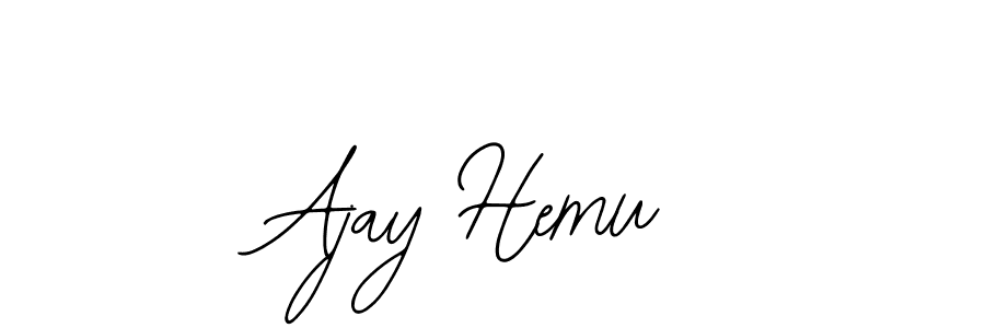 Make a beautiful signature design for name Ajay Hemu. With this signature (Bearetta-2O07w) style, you can create a handwritten signature for free. Ajay Hemu signature style 12 images and pictures png