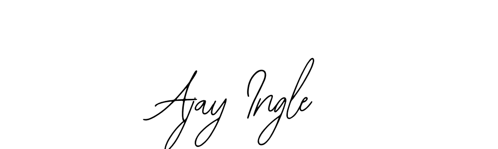 Design your own signature with our free online signature maker. With this signature software, you can create a handwritten (Bearetta-2O07w) signature for name Ajay Ingle. Ajay Ingle signature style 12 images and pictures png