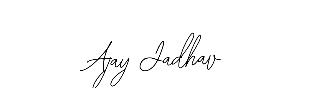 The best way (Bearetta-2O07w) to make a short signature is to pick only two or three words in your name. The name Ajay Jadhav include a total of six letters. For converting this name. Ajay Jadhav signature style 12 images and pictures png