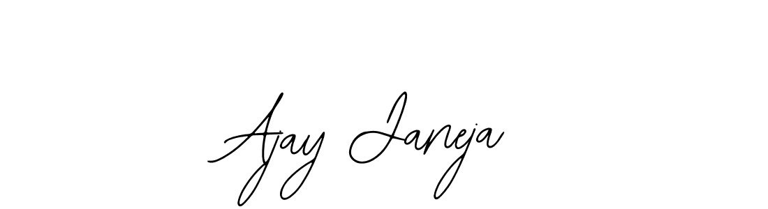 How to make Ajay Janeja name signature. Use Bearetta-2O07w style for creating short signs online. This is the latest handwritten sign. Ajay Janeja signature style 12 images and pictures png