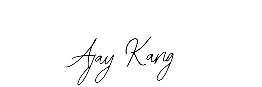 Similarly Bearetta-2O07w is the best handwritten signature design. Signature creator online .You can use it as an online autograph creator for name Ajay Kang. Ajay Kang signature style 12 images and pictures png