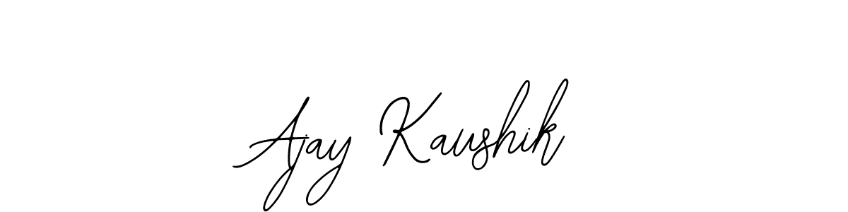 Similarly Bearetta-2O07w is the best handwritten signature design. Signature creator online .You can use it as an online autograph creator for name Ajay Kaushik. Ajay Kaushik signature style 12 images and pictures png