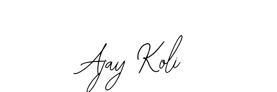 Here are the top 10 professional signature styles for the name Ajay Koli. These are the best autograph styles you can use for your name. Ajay Koli signature style 12 images and pictures png