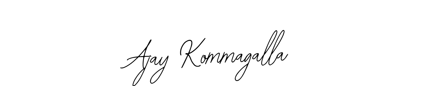 Ajay Kommagalla stylish signature style. Best Handwritten Sign (Bearetta-2O07w) for my name. Handwritten Signature Collection Ideas for my name Ajay Kommagalla. Ajay Kommagalla signature style 12 images and pictures png