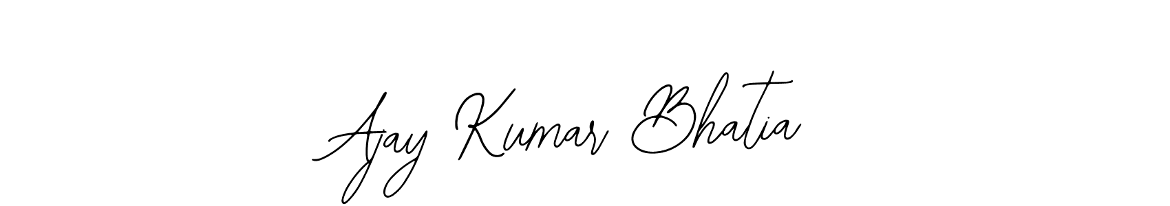 Make a short Ajay Kumar Bhatia signature style. Manage your documents anywhere anytime using Bearetta-2O07w. Create and add eSignatures, submit forms, share and send files easily. Ajay Kumar Bhatia signature style 12 images and pictures png