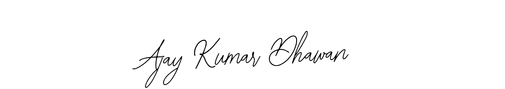 Use a signature maker to create a handwritten signature online. With this signature software, you can design (Bearetta-2O07w) your own signature for name Ajay Kumar Dhawan. Ajay Kumar Dhawan signature style 12 images and pictures png