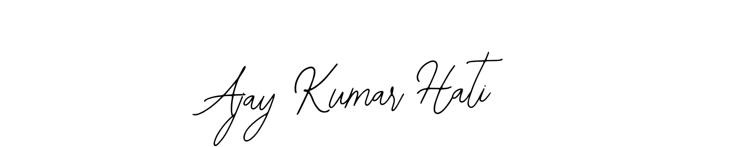 This is the best signature style for the Ajay Kumar Hati name. Also you like these signature font (Bearetta-2O07w). Mix name signature. Ajay Kumar Hati signature style 12 images and pictures png