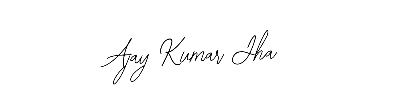 The best way (Bearetta-2O07w) to make a short signature is to pick only two or three words in your name. The name Ajay Kumar Jha include a total of six letters. For converting this name. Ajay Kumar Jha signature style 12 images and pictures png