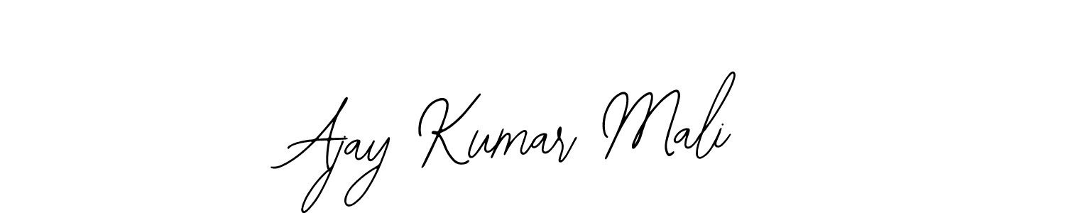 if you are searching for the best signature style for your name Ajay Kumar Mali. so please give up your signature search. here we have designed multiple signature styles  using Bearetta-2O07w. Ajay Kumar Mali signature style 12 images and pictures png