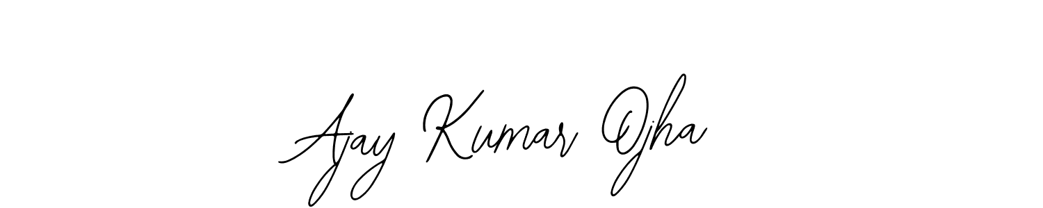 How to make Ajay Kumar Ojha signature? Bearetta-2O07w is a professional autograph style. Create handwritten signature for Ajay Kumar Ojha name. Ajay Kumar Ojha signature style 12 images and pictures png