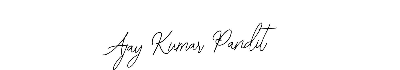 Also You can easily find your signature by using the search form. We will create Ajay Kumar Pandit name handwritten signature images for you free of cost using Bearetta-2O07w sign style. Ajay Kumar Pandit signature style 12 images and pictures png