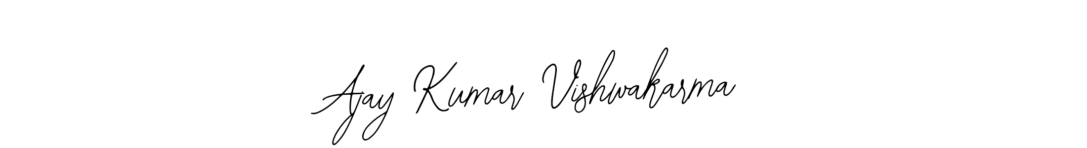 Create a beautiful signature design for name Ajay Kumar Vishwakarma. With this signature (Bearetta-2O07w) fonts, you can make a handwritten signature for free. Ajay Kumar Vishwakarma signature style 12 images and pictures png