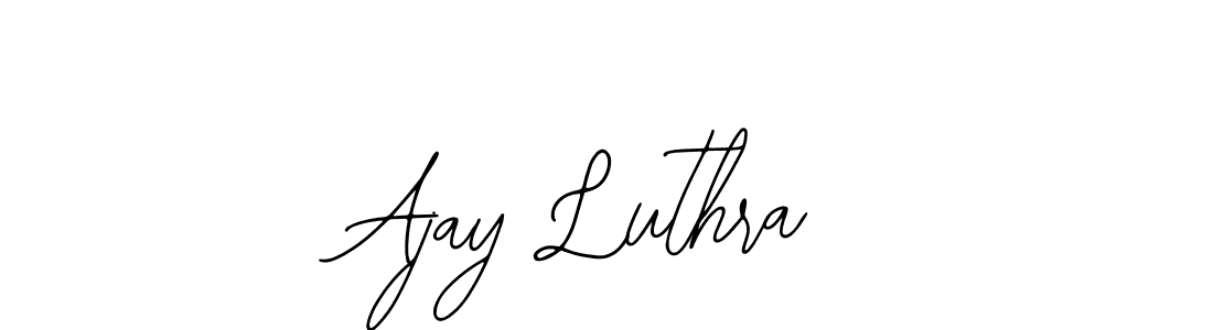 It looks lik you need a new signature style for name Ajay Luthra. Design unique handwritten (Bearetta-2O07w) signature with our free signature maker in just a few clicks. Ajay Luthra signature style 12 images and pictures png