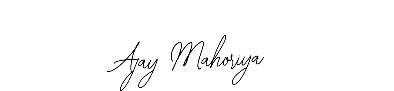 Create a beautiful signature design for name Ajay Mahoriya. With this signature (Bearetta-2O07w) fonts, you can make a handwritten signature for free. Ajay Mahoriya signature style 12 images and pictures png