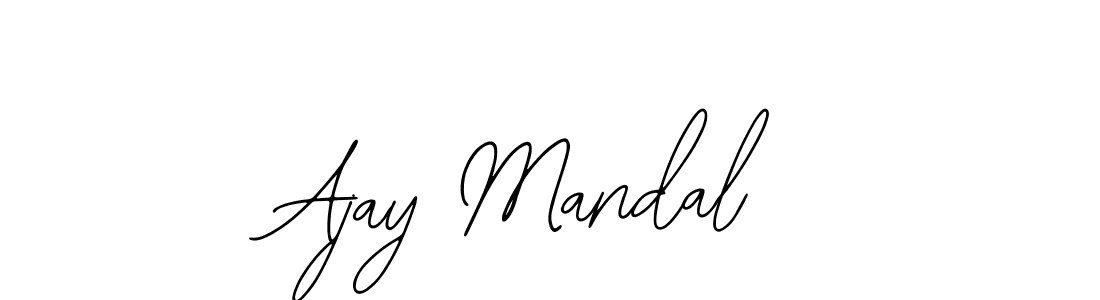 How to make Ajay Mandal signature? Bearetta-2O07w is a professional autograph style. Create handwritten signature for Ajay Mandal name. Ajay Mandal signature style 12 images and pictures png