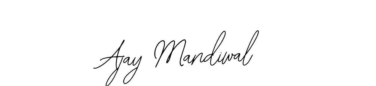 Create a beautiful signature design for name Ajay Mandiwal. With this signature (Bearetta-2O07w) fonts, you can make a handwritten signature for free. Ajay Mandiwal signature style 12 images and pictures png