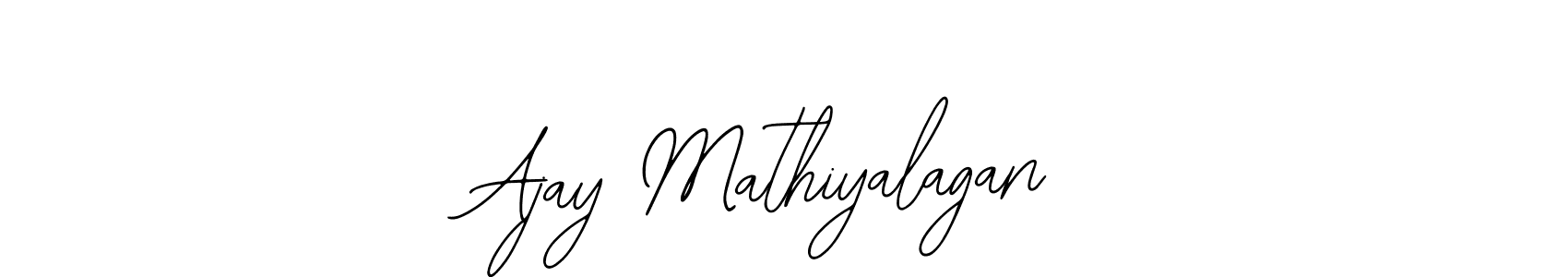 Ajay Mathiyalagan stylish signature style. Best Handwritten Sign (Bearetta-2O07w) for my name. Handwritten Signature Collection Ideas for my name Ajay Mathiyalagan. Ajay Mathiyalagan signature style 12 images and pictures png