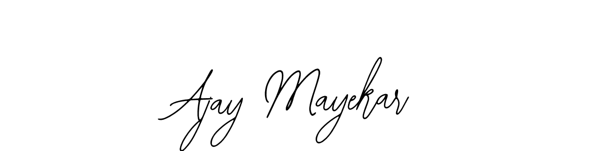 Also we have Ajay Mayekar name is the best signature style. Create professional handwritten signature collection using Bearetta-2O07w autograph style. Ajay Mayekar signature style 12 images and pictures png