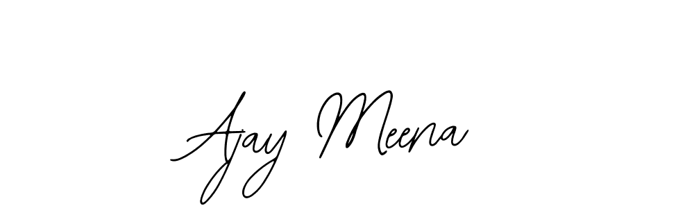 Make a beautiful signature design for name Ajay Meena. Use this online signature maker to create a handwritten signature for free. Ajay Meena signature style 12 images and pictures png