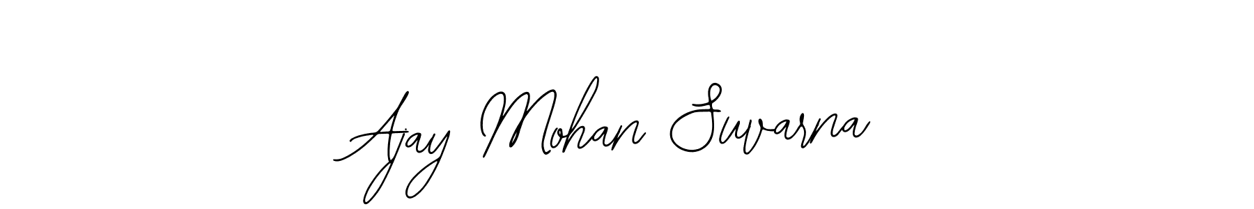 Also we have Ajay Mohan Suvarna name is the best signature style. Create professional handwritten signature collection using Bearetta-2O07w autograph style. Ajay Mohan Suvarna signature style 12 images and pictures png