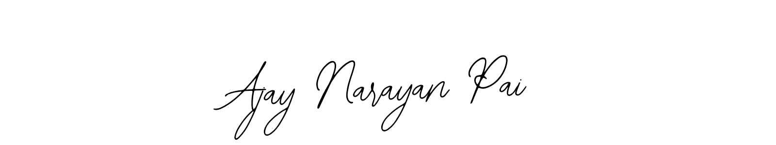How to make Ajay Narayan Pai signature? Bearetta-2O07w is a professional autograph style. Create handwritten signature for Ajay Narayan Pai name. Ajay Narayan Pai signature style 12 images and pictures png