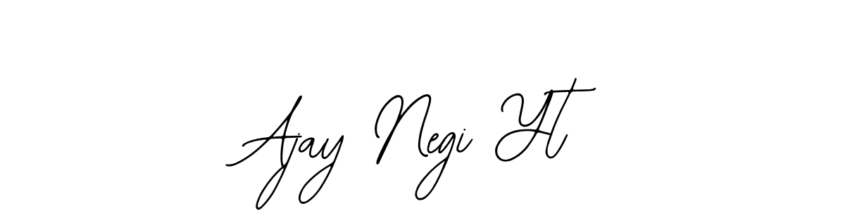 Make a beautiful signature design for name Ajay Negi Yt. Use this online signature maker to create a handwritten signature for free. Ajay Negi Yt signature style 12 images and pictures png