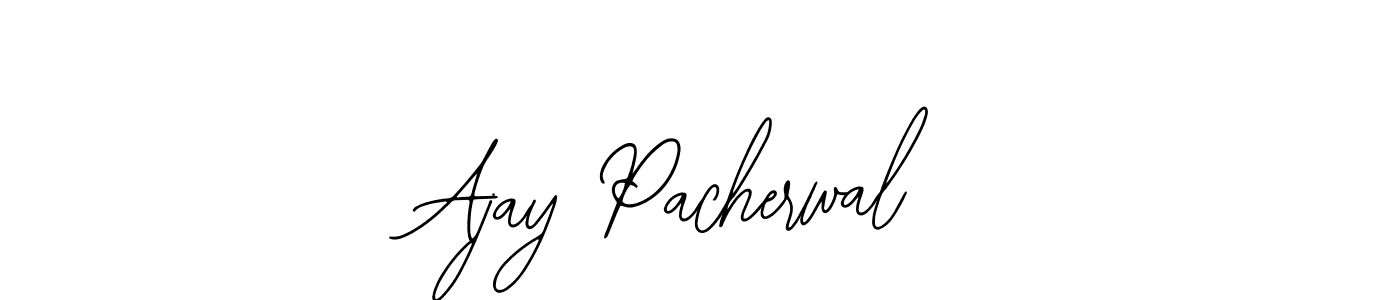 if you are searching for the best signature style for your name Ajay Pacherwal. so please give up your signature search. here we have designed multiple signature styles  using Bearetta-2O07w. Ajay Pacherwal signature style 12 images and pictures png