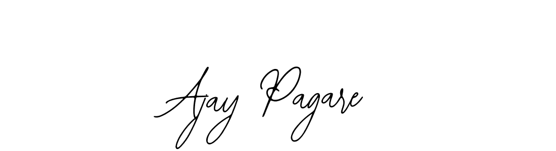 You should practise on your own different ways (Bearetta-2O07w) to write your name (Ajay Pagare) in signature. don't let someone else do it for you. Ajay Pagare signature style 12 images and pictures png