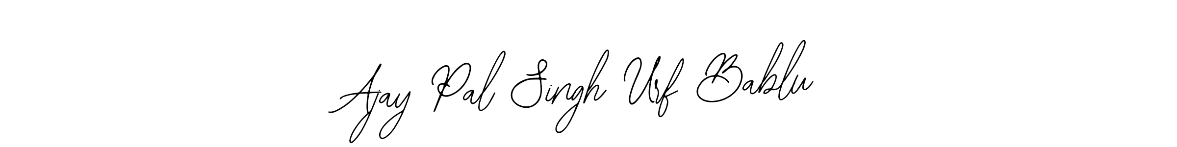 How to Draw Ajay Pal Singh Urf Bablu signature style? Bearetta-2O07w is a latest design signature styles for name Ajay Pal Singh Urf Bablu. Ajay Pal Singh Urf Bablu signature style 12 images and pictures png