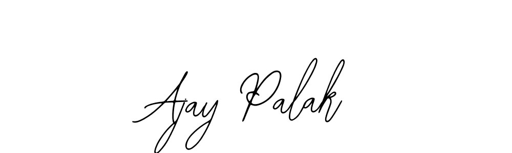 It looks lik you need a new signature style for name Ajay Palak. Design unique handwritten (Bearetta-2O07w) signature with our free signature maker in just a few clicks. Ajay Palak signature style 12 images and pictures png