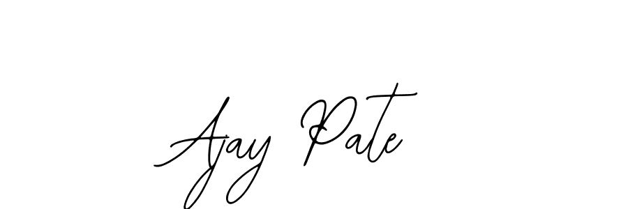 if you are searching for the best signature style for your name Ajay Pate. so please give up your signature search. here we have designed multiple signature styles  using Bearetta-2O07w. Ajay Pate signature style 12 images and pictures png
