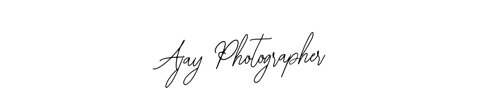 Use a signature maker to create a handwritten signature online. With this signature software, you can design (Bearetta-2O07w) your own signature for name Ajay Photographer. Ajay Photographer signature style 12 images and pictures png