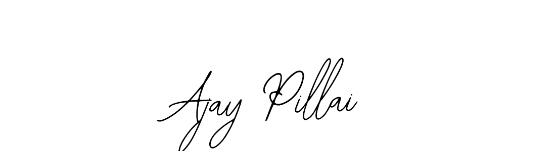 Also You can easily find your signature by using the search form. We will create Ajay Pillai name handwritten signature images for you free of cost using Bearetta-2O07w sign style. Ajay Pillai signature style 12 images and pictures png