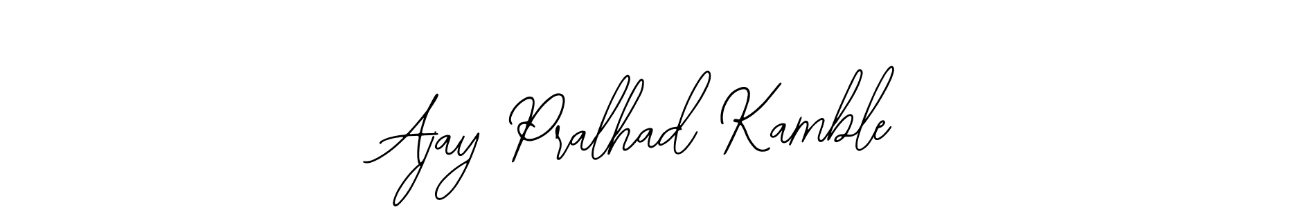 Make a beautiful signature design for name Ajay Pralhad Kamble. Use this online signature maker to create a handwritten signature for free. Ajay Pralhad Kamble signature style 12 images and pictures png