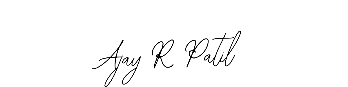 This is the best signature style for the Ajay R Patil name. Also you like these signature font (Bearetta-2O07w). Mix name signature. Ajay R Patil signature style 12 images and pictures png