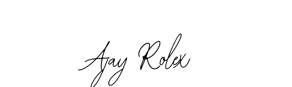 Similarly Bearetta-2O07w is the best handwritten signature design. Signature creator online .You can use it as an online autograph creator for name Ajay Rolex. Ajay Rolex signature style 12 images and pictures png
