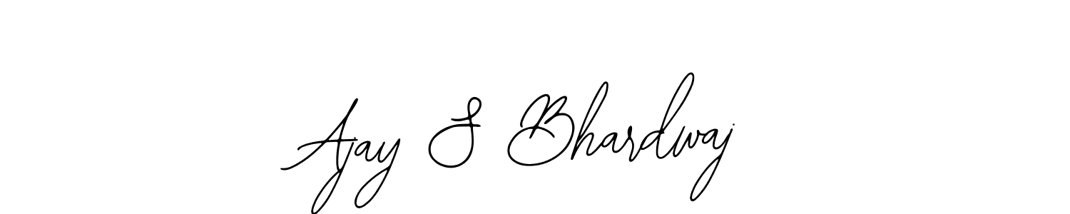 Make a beautiful signature design for name Ajay S Bhardwaj. With this signature (Bearetta-2O07w) style, you can create a handwritten signature for free. Ajay S Bhardwaj signature style 12 images and pictures png