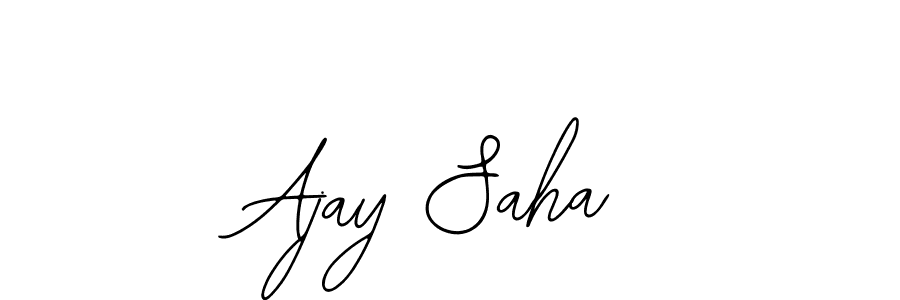 Create a beautiful signature design for name Ajay Saha. With this signature (Bearetta-2O07w) fonts, you can make a handwritten signature for free. Ajay Saha signature style 12 images and pictures png