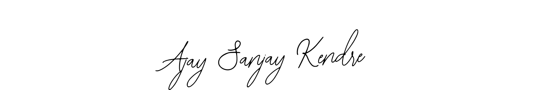 Also You can easily find your signature by using the search form. We will create Ajay Sanjay Kendre name handwritten signature images for you free of cost using Bearetta-2O07w sign style. Ajay Sanjay Kendre signature style 12 images and pictures png