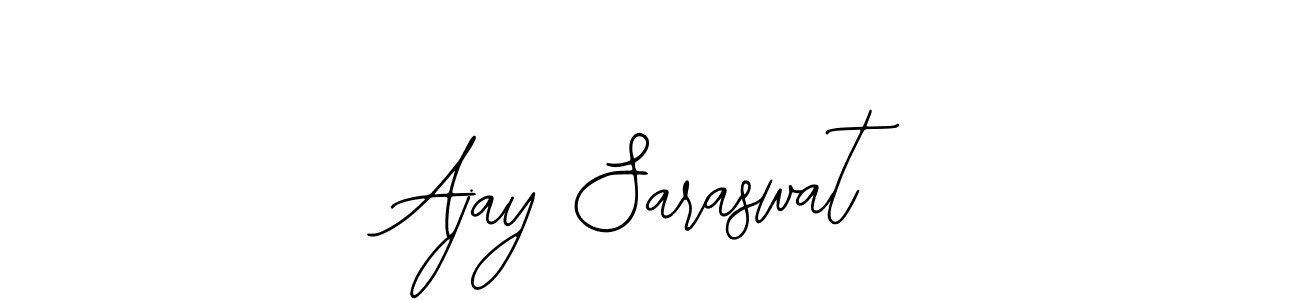 This is the best signature style for the Ajay Saraswat name. Also you like these signature font (Bearetta-2O07w). Mix name signature. Ajay Saraswat signature style 12 images and pictures png