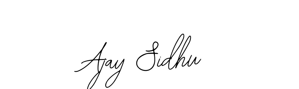 Make a beautiful signature design for name Ajay Sidhu. With this signature (Bearetta-2O07w) style, you can create a handwritten signature for free. Ajay Sidhu signature style 12 images and pictures png