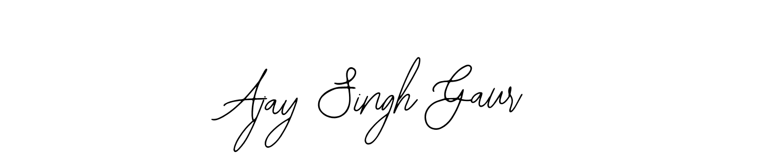 Make a beautiful signature design for name Ajay Singh Gaur. With this signature (Bearetta-2O07w) style, you can create a handwritten signature for free. Ajay Singh Gaur signature style 12 images and pictures png