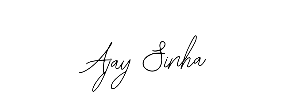 Create a beautiful signature design for name Ajay Sinha. With this signature (Bearetta-2O07w) fonts, you can make a handwritten signature for free. Ajay Sinha signature style 12 images and pictures png