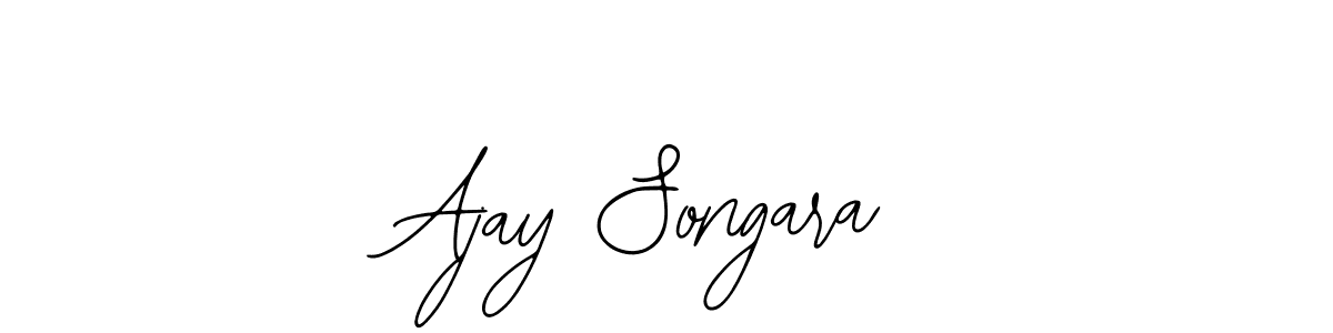 Also You can easily find your signature by using the search form. We will create Ajay Songara name handwritten signature images for you free of cost using Bearetta-2O07w sign style. Ajay Songara signature style 12 images and pictures png