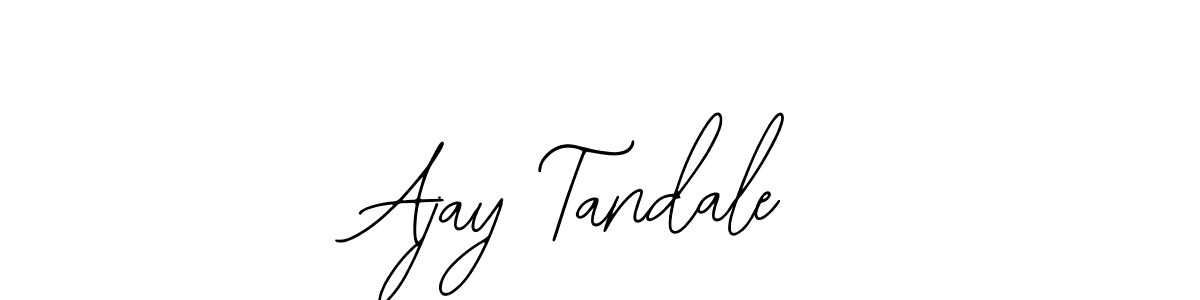 Make a beautiful signature design for name Ajay Tandale. Use this online signature maker to create a handwritten signature for free. Ajay Tandale signature style 12 images and pictures png