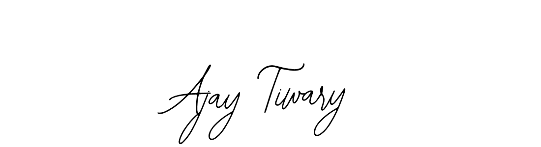 How to make Ajay Tiwary name signature. Use Bearetta-2O07w style for creating short signs online. This is the latest handwritten sign. Ajay Tiwary signature style 12 images and pictures png